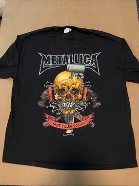METALLICA METCLUB 2004 Tshirt
PUSHEAD design
XL